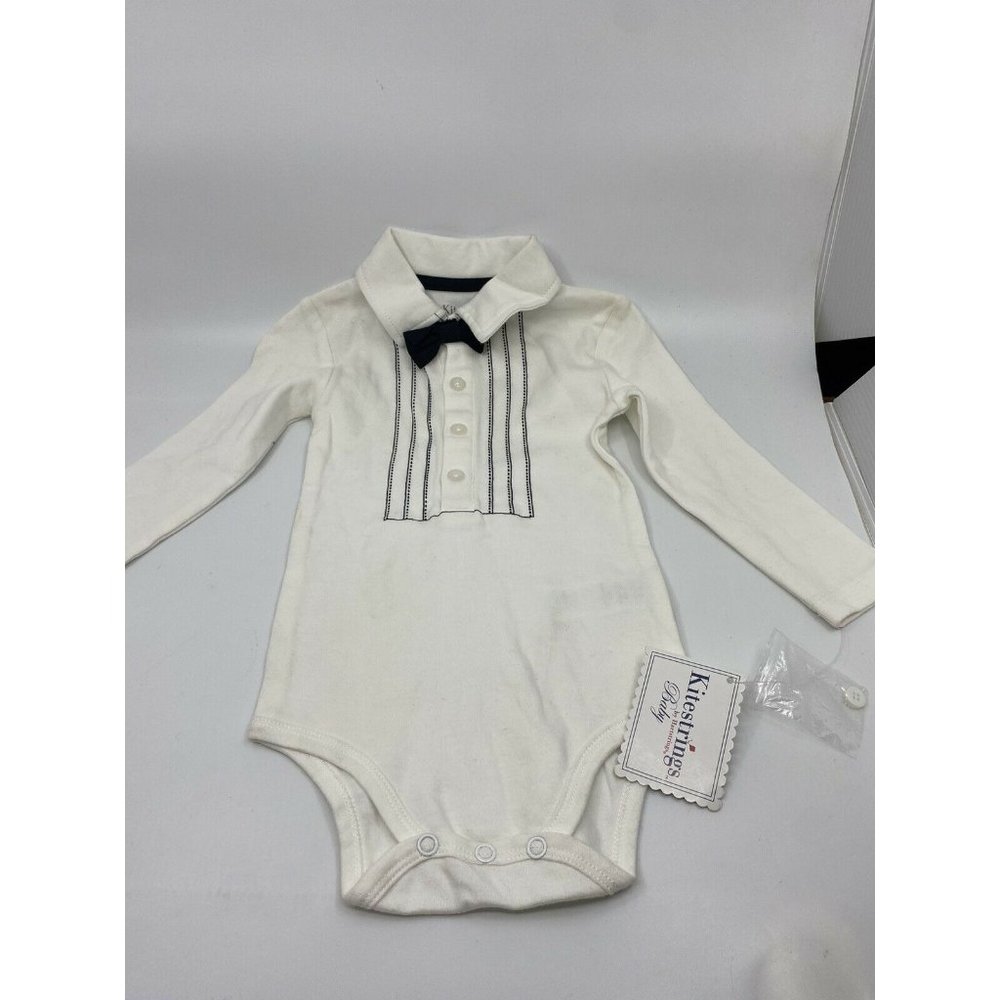 Kitestrings by Hartstrings Baby 18M  NWT Tuxedo Bodysuit